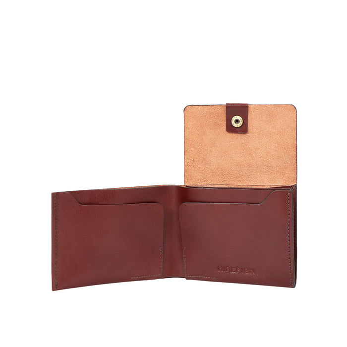 Hidesign SCOOTER W5 BI-FOLD WALLET Brown