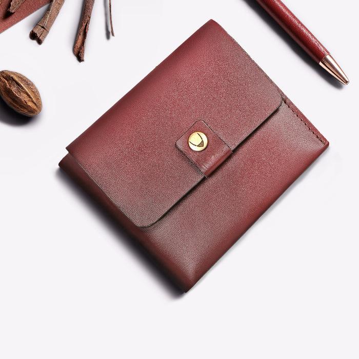 hidesign SCOOTER W5 BI-FOLD WALLET Brown