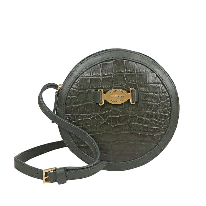Hidesign SELENA 03 CROSSBODY Green