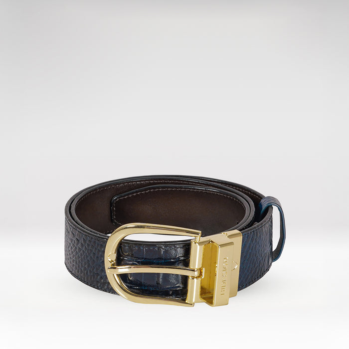 hidesign SENNA REVERSIBLE BELT Blue