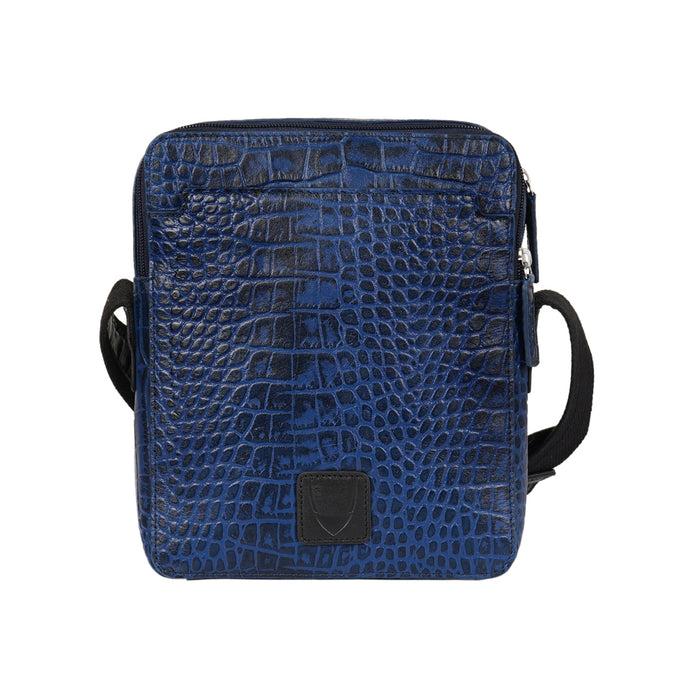 Hidesign SERGE 01 CROSSBODY Blue