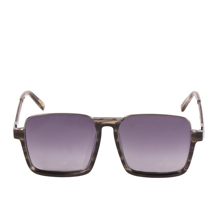 Hidesign SEYCHELLES SQUARE SUNGLASS Black