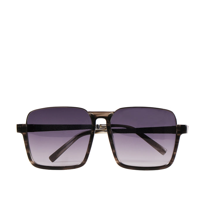 hidesign SEYCHELLES SQUARE SUNGLASS Black