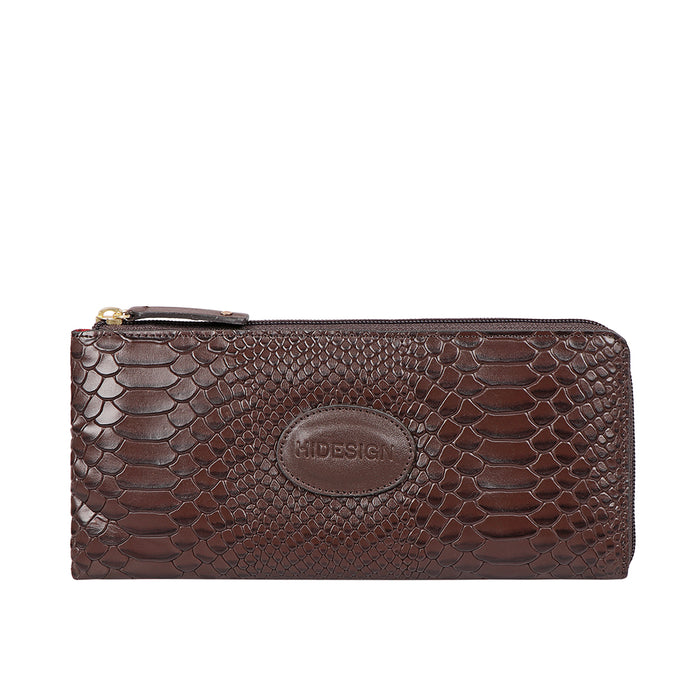 Hidesign SHAWN W1 L-ZIP AROUND WALLET Brown