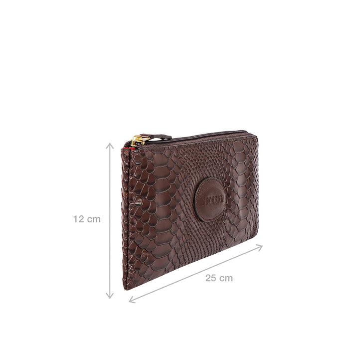 Hidesign SHAWN W1 L-ZIP AROUND WALLET Brown