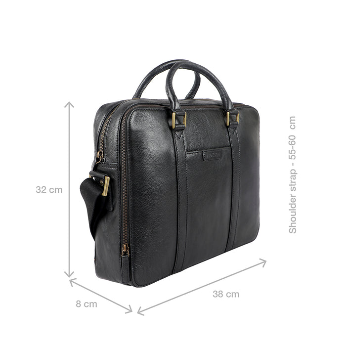 Hidesign SHERLOCK 02 BRIEFCASE Black