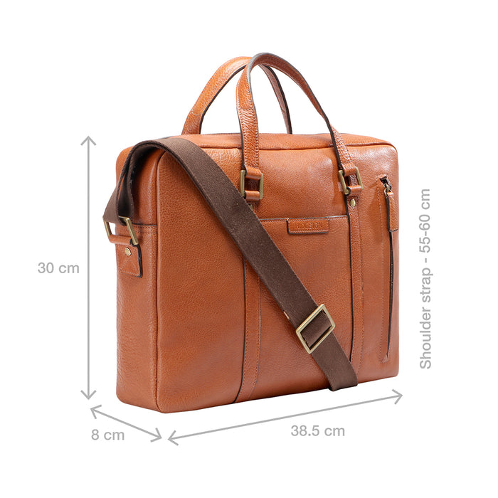 Hidesign SHERLOCK 03 BRIEFCASE Tan