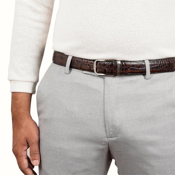 Hidesign SKYE BLAIR REVERSIBLE BELT Brown