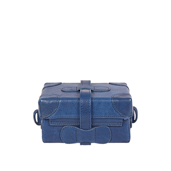 Hidesign SMALL BOXY SLING BAG Blue