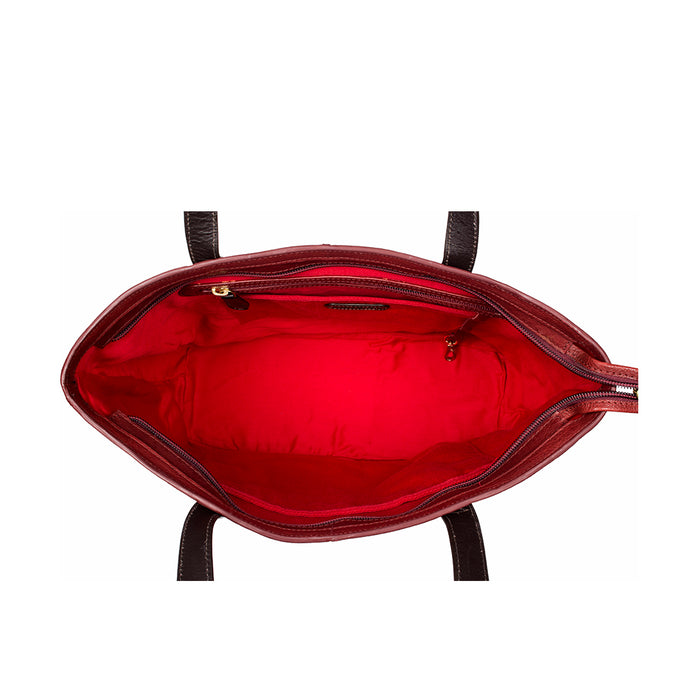 Hidesign SONOMA 01 TOTE BAG Marsala