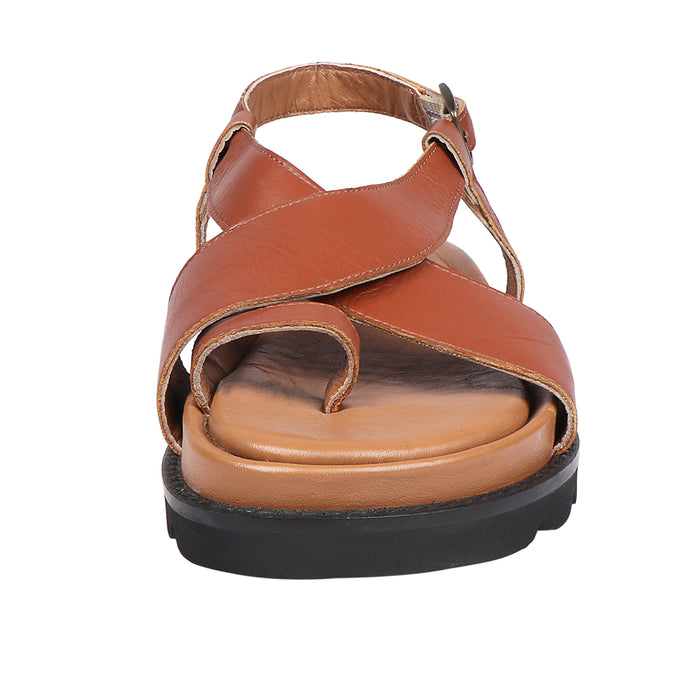 Hidesign SPARTA STRAP SANDAL TAN