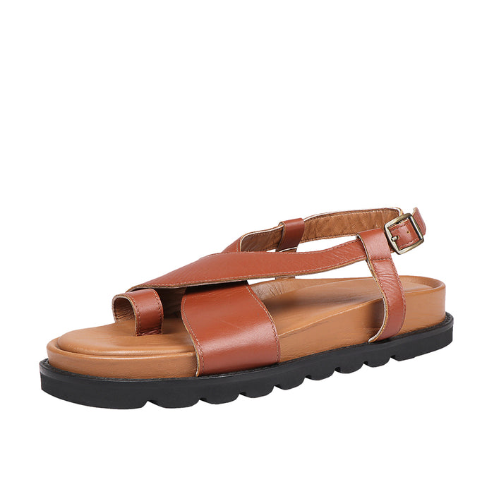 hidesign SPARTA STRAP SANDAL TAN