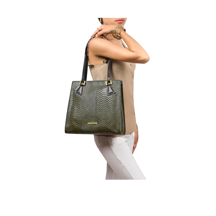 Hidesign SPRUCE 04 SB TOTE BAG Green