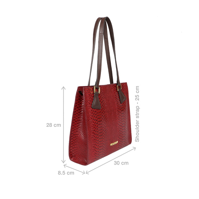 Hidesign SPRUCE 04 SB TOTE BAG Red