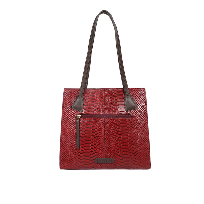 Hidesign SPRUCE 04 SB TOTE BAG Red