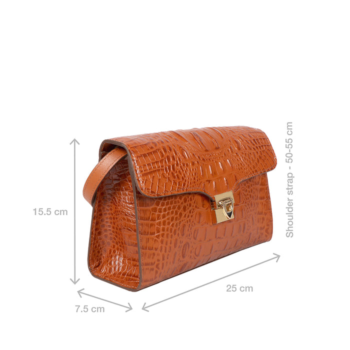 Hidesign STAMPA 02 SLING BAG Orange