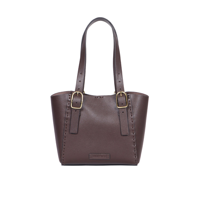 Hidesign STRADA TOTE BAG - LEVEL 3 Brown