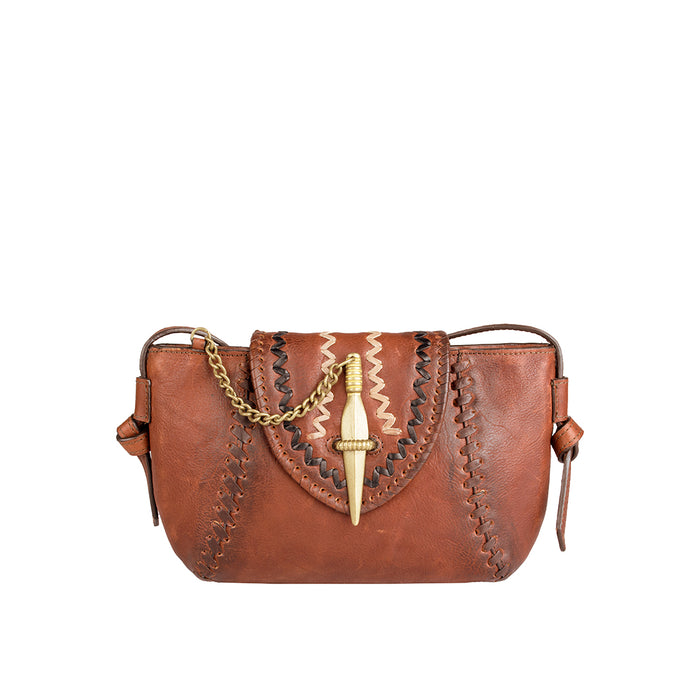 hidesign SWALA 04 SLING BAG Tan