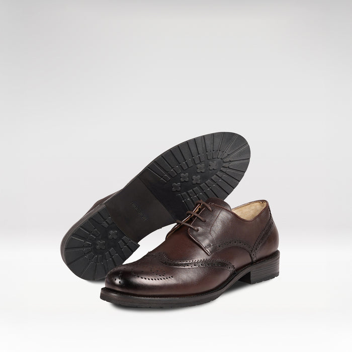 hidesign TAHOE MEN'S BROGUE SHOES Brown