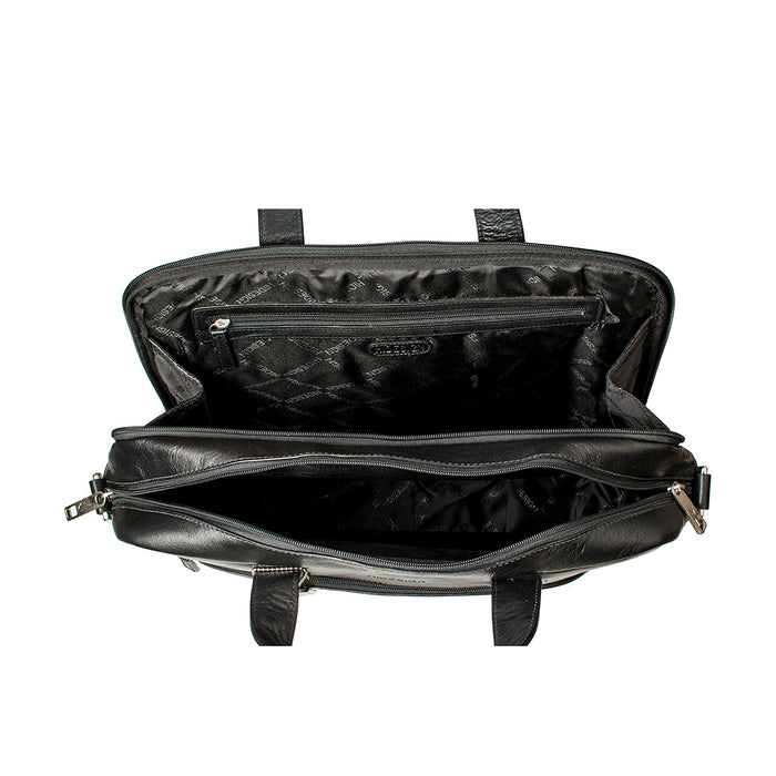 Hidesign THE RIDGEWAY 01 BRIEFCASE Black