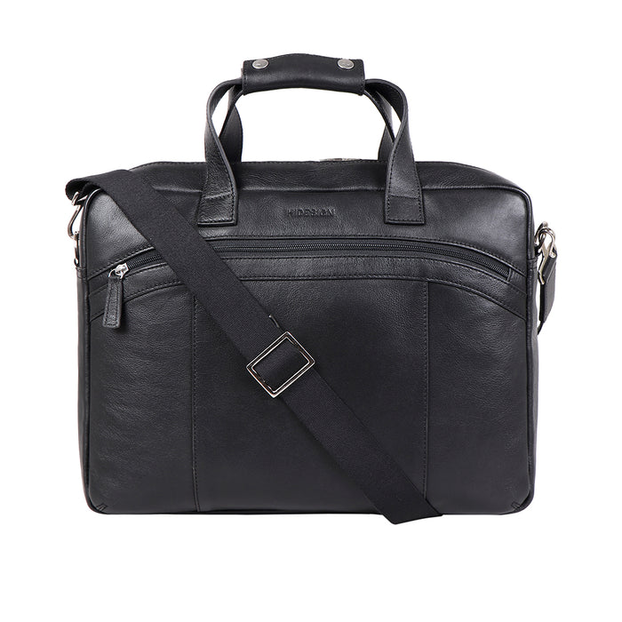 hidesign THE RIDGEWAY 01 BRIEFCASE Black
