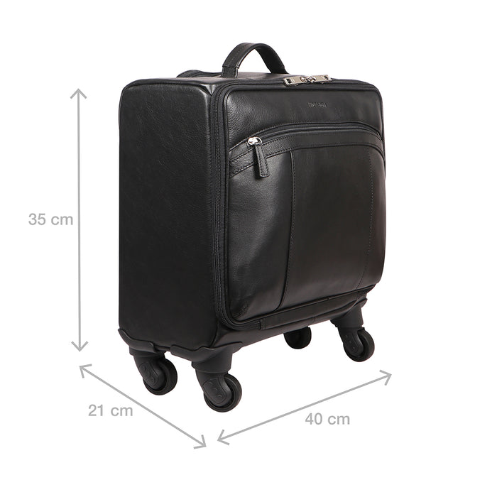 Hidesign THE RIDGEWAY 02 TROLLEY BAG Black