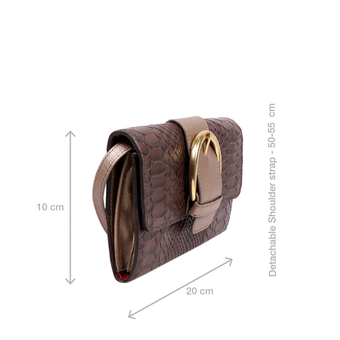 Hidesign TIJUANA W1 SLING WALLET Brown