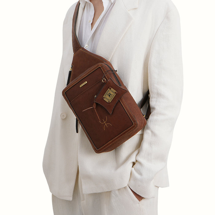 hidesign TIMBUKTOO 02 CROSS BODY Brown