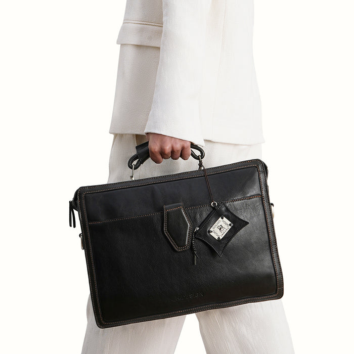 Hidesign TIMBUKTOO 03 BRIEFCASE Black