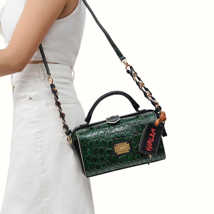Hidesign TINA TURNER 01 BOWLING BAG Green