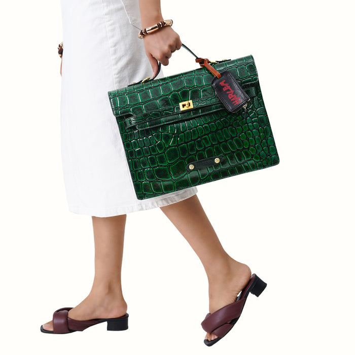 Hidesign TINA TURNER 02 SHOULDER BAG Green