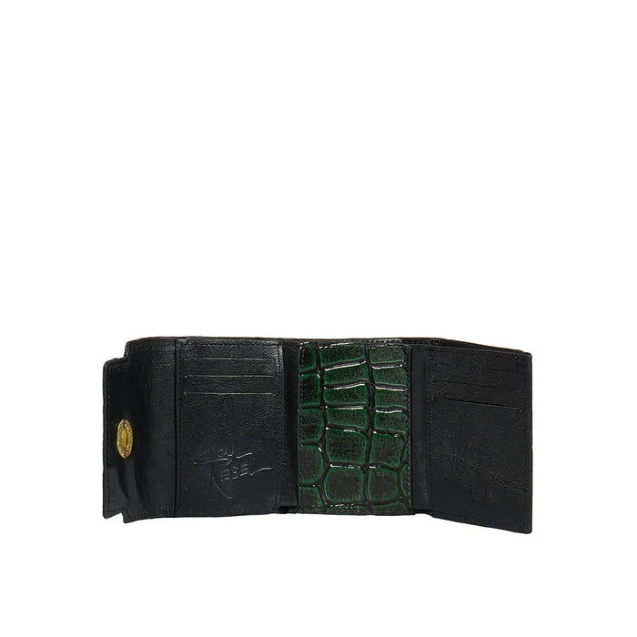 Hidesign TINA TURNER W1 TRI-FOLD Green