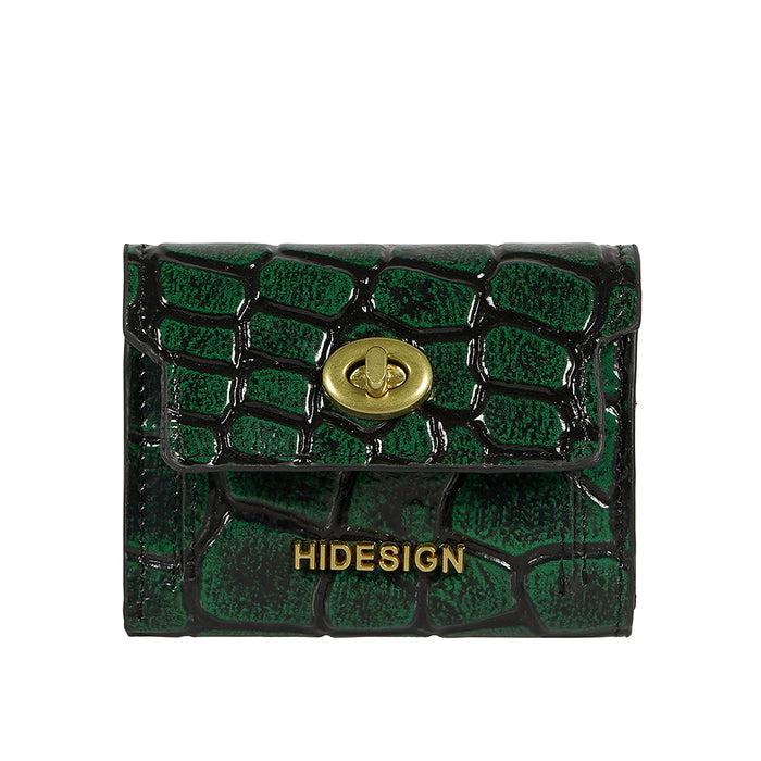 hidesign TINA TURNER W1 TRI-FOLD Green