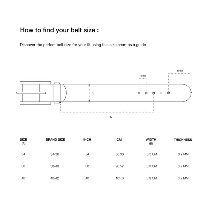 Hidesign TORINO 01 MENS BELT Blue