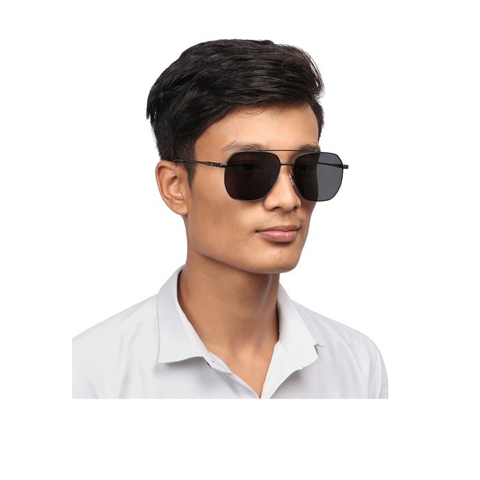 hidesign TRINIDAD AVIATOR SUNGLASS Black