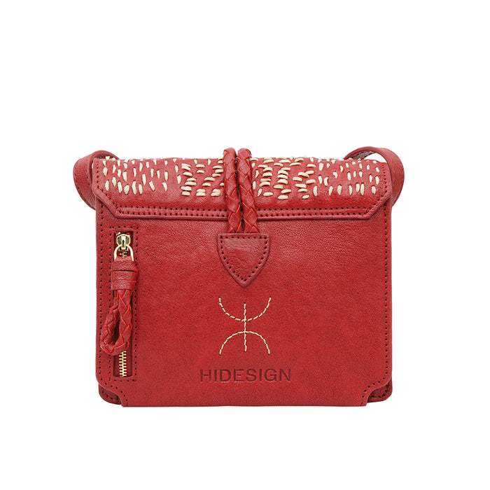 Hidesign TUAREG 01 SLING BAG Red