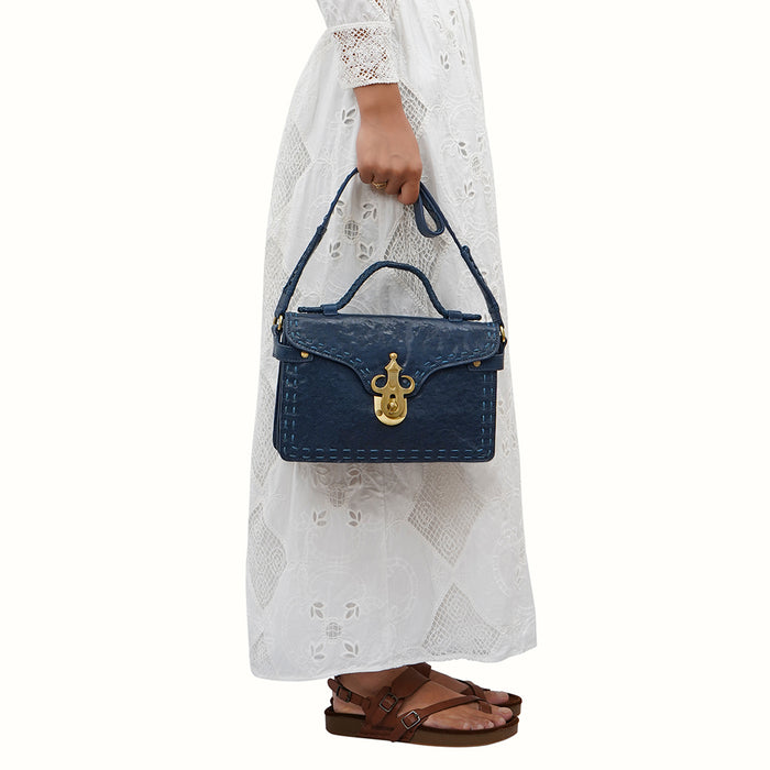 Hidesign TUAREG 02 SHOULDER BAG Blue