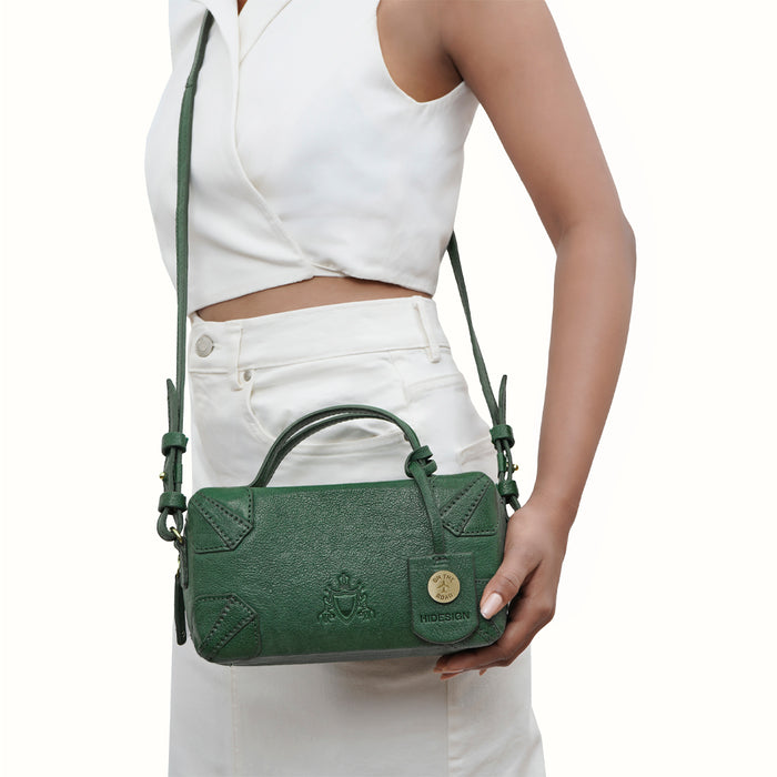 hidesign TULUM 01 SLING BAG Green