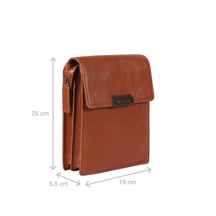 Hidesign TUPAC 01 CROSSBODY Brown