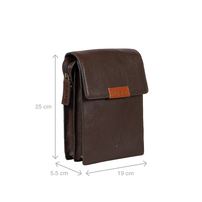 Hidesign TUPAC 01 CROSSBODY Brown