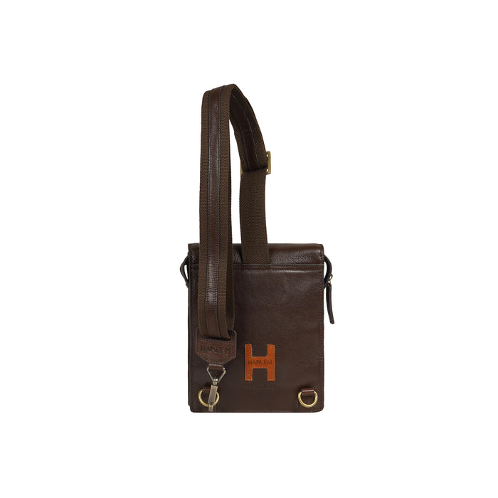 Hidesign TUPAC 01 CROSSBODY Brown