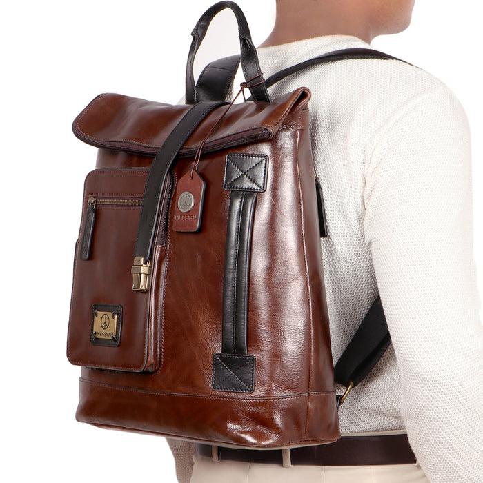 Hidesign UNCLE HO 03 BACKPACK Brown
