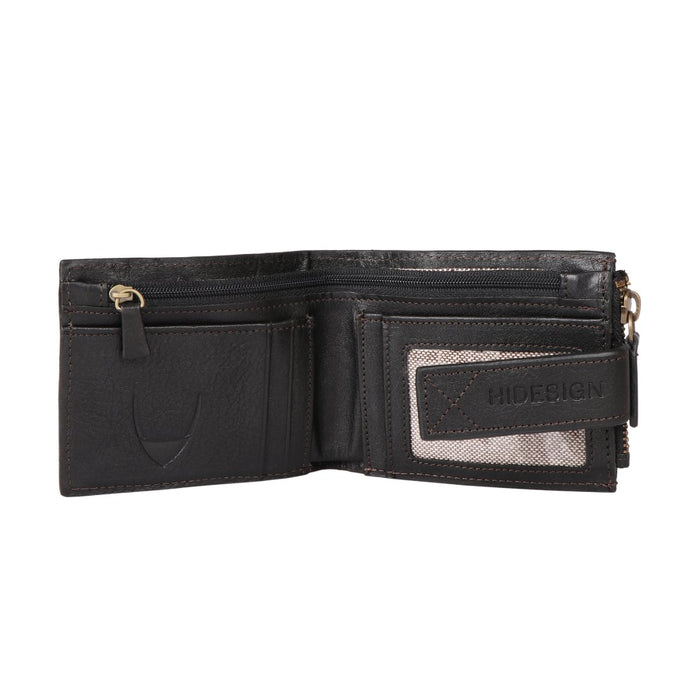 Hidesign UNCLE HO W1 BI-FOLD WALLET Black
