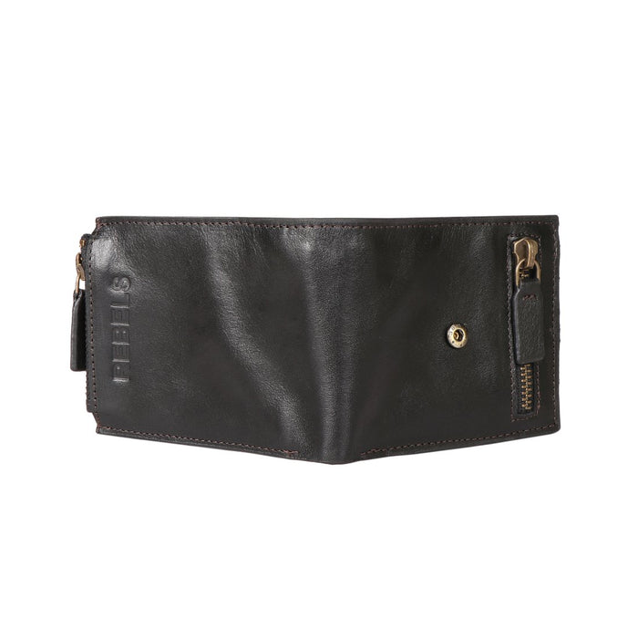 Hidesign UNCLE HO W1 BI-FOLD WALLET Black