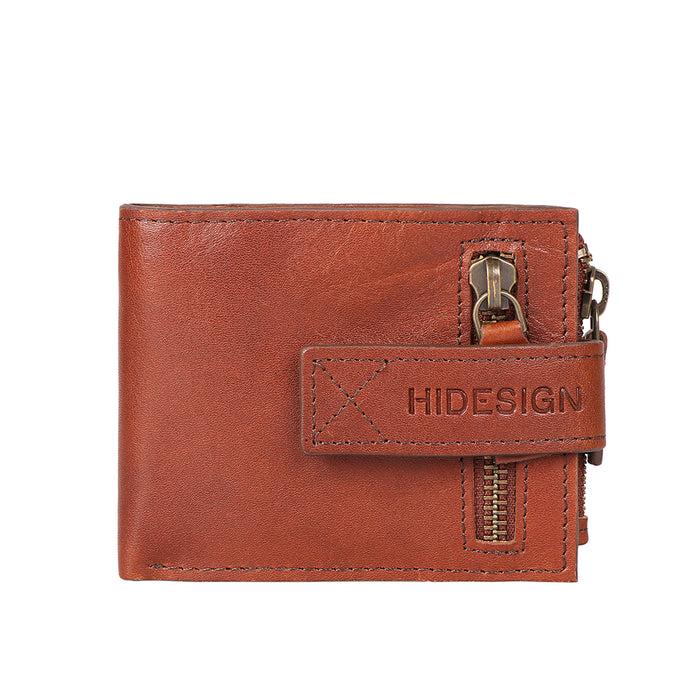 Hidesign UNCLE HO W1 BI-FOLD WALLET Tan