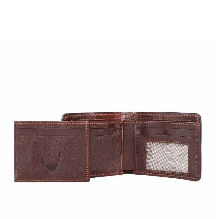 Hidesign UNCLE HO W2 BI-FOLD WALLET Brown