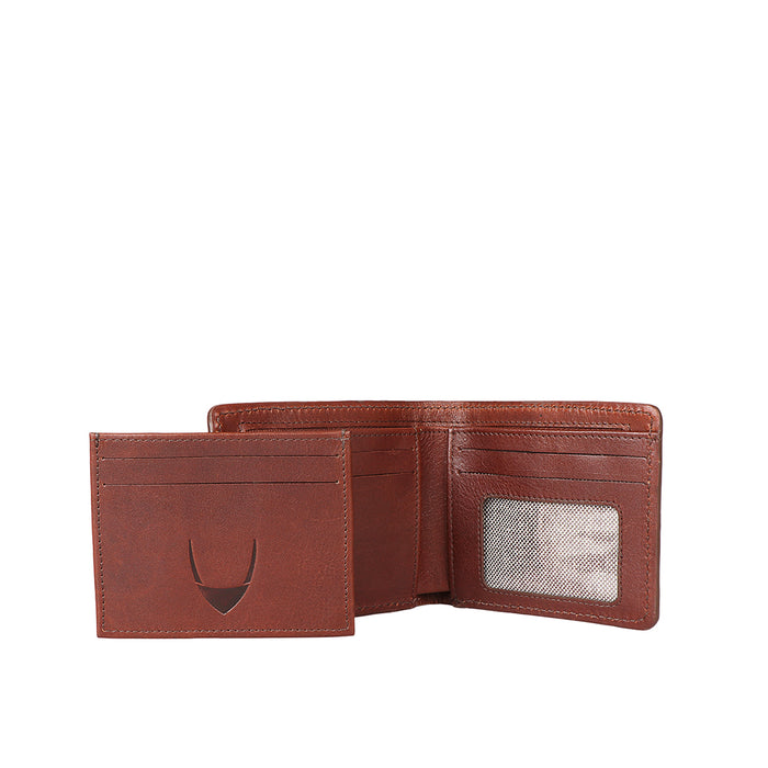 Hidesign UNCLE HO W2 BI-FOLD WALLET Tan