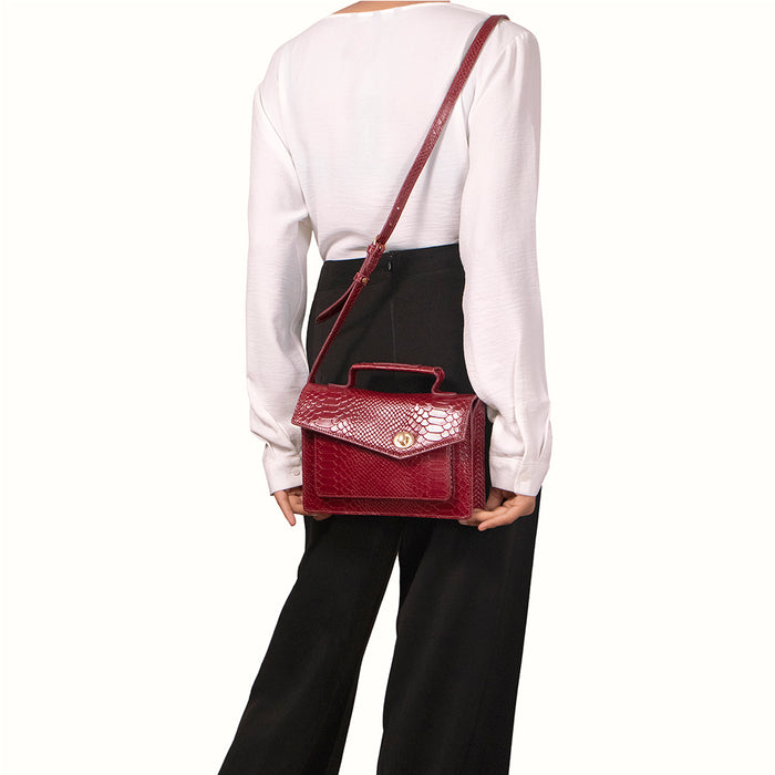 hidesign UNION SLING BAG Red