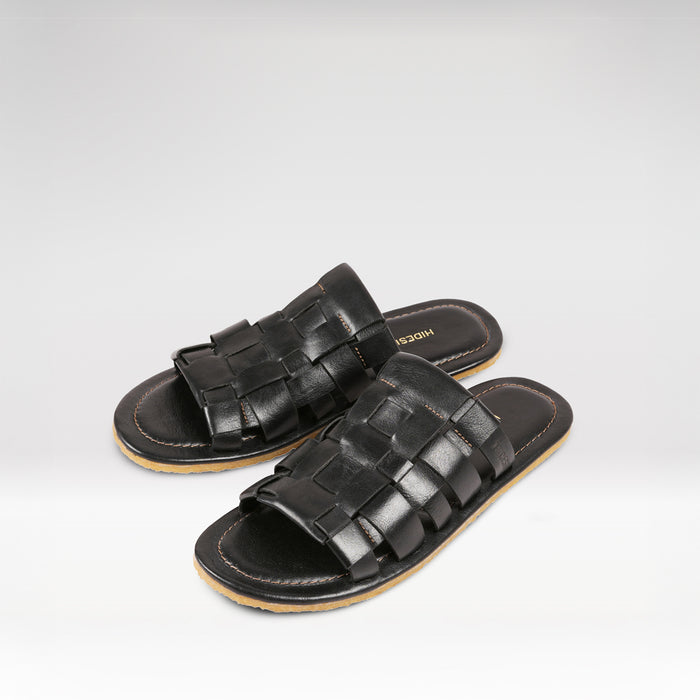 hidesign VAIL WOMEN'S SLIDES Black