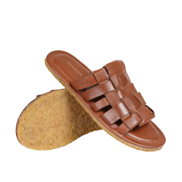 Hidesign VAIL WOMEN'S SLIDES Brown